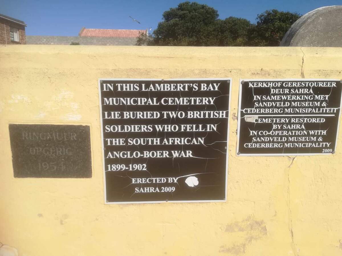 3. Lambert's Bay Municipal Cemetery