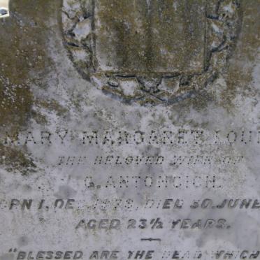 ANTONCICH Mary Margaret Louisa -1902