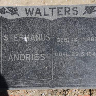 WALTERS Stephanus Andries 1886-1942