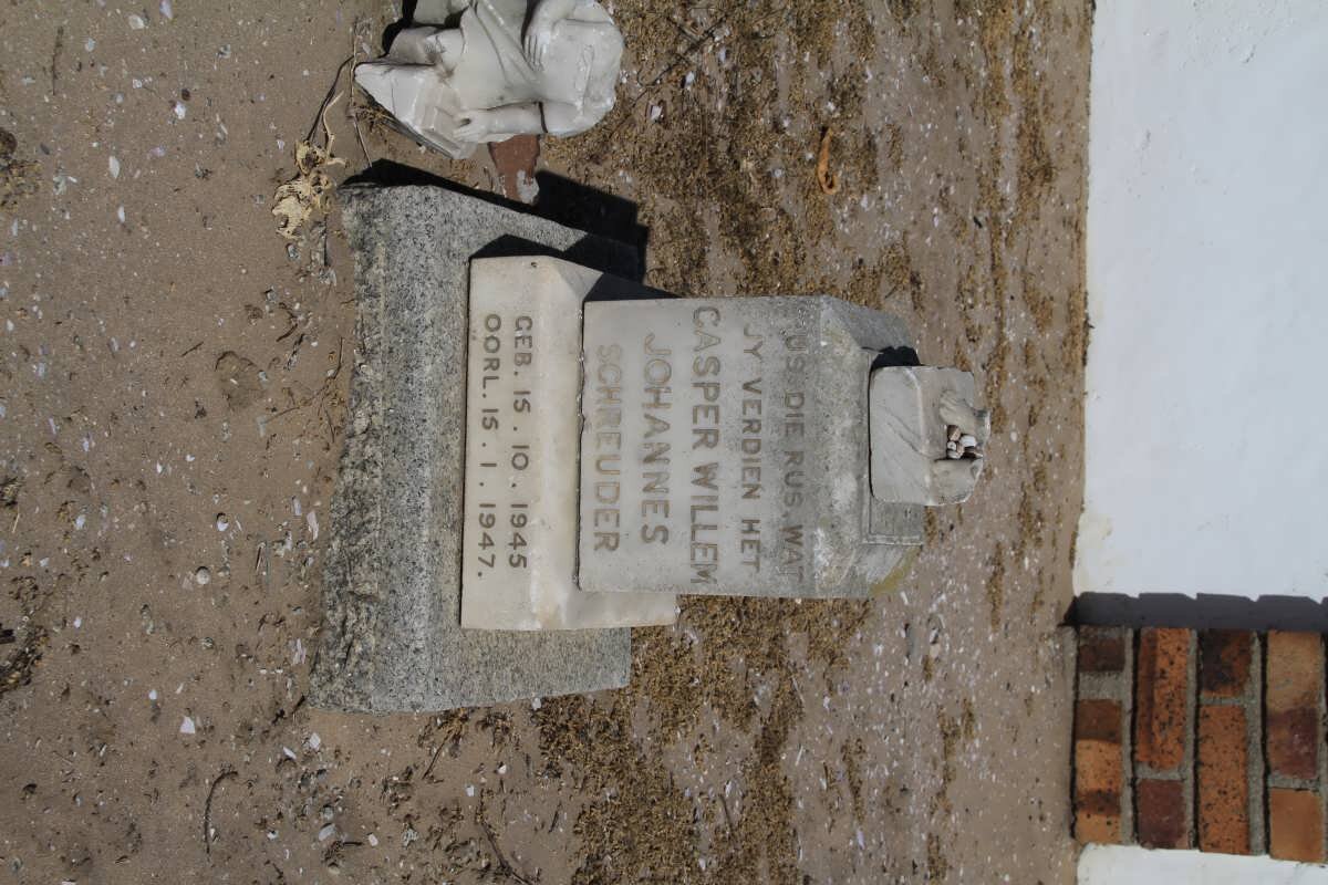 SCHREUDER Casper Willem Johannes 1945-1947