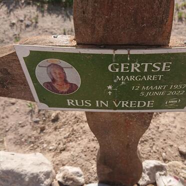 GERTSE Margaret 1957-2022