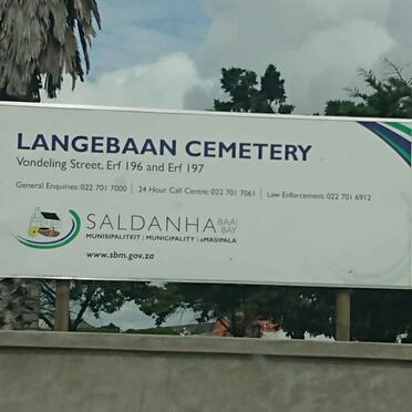 Western Cape, LANGEBAAN, Urban area