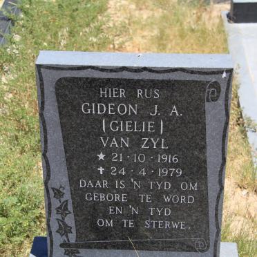ZYL Gideon J.A., van 1916-1979
