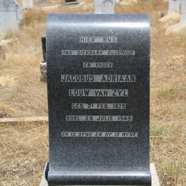 ZYL Jacobus Adriaan Louw, van 1879-1949