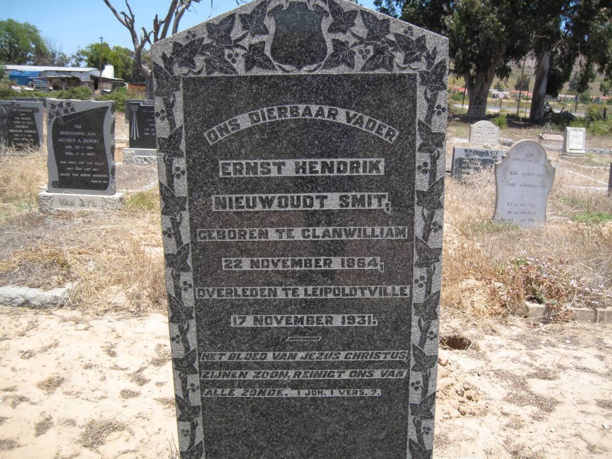 SMIT Ernst Hendrik Nieuwoudt 1864-1931