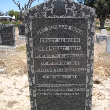 SMIT Ernst Hendrik Nieuwoudt 1864-1931