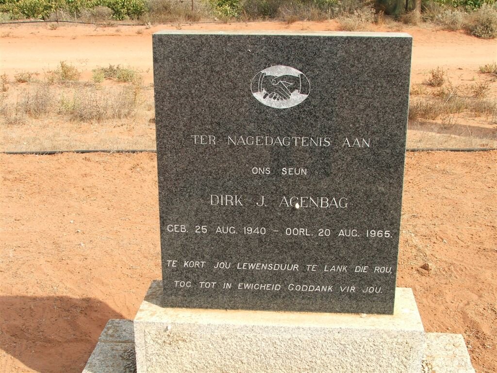 AGENBAG Dirk J. 1940-1965