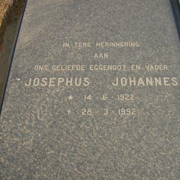 SCHOEMAN Josephus Johannes 1922-1992