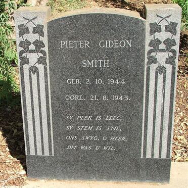SMITH Pieter Gideon 1944-1945