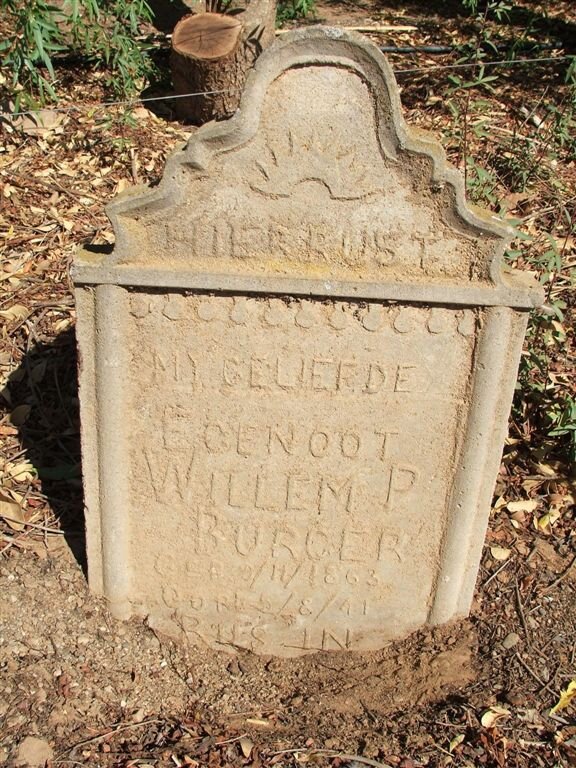 BURGER Willem P. 1863-1941