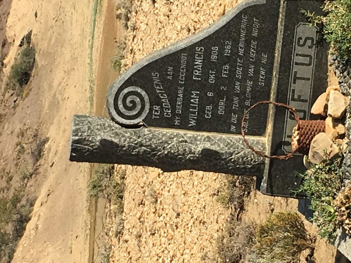 LOFTUS William Francis 1908-1962