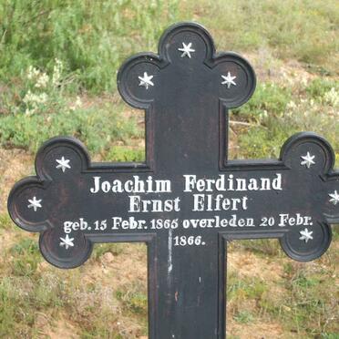 ELFERT Joachim Ferdinand Ernst 1865-1866