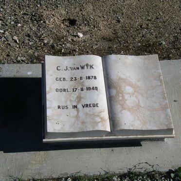WYK C.J., van 1878-1949