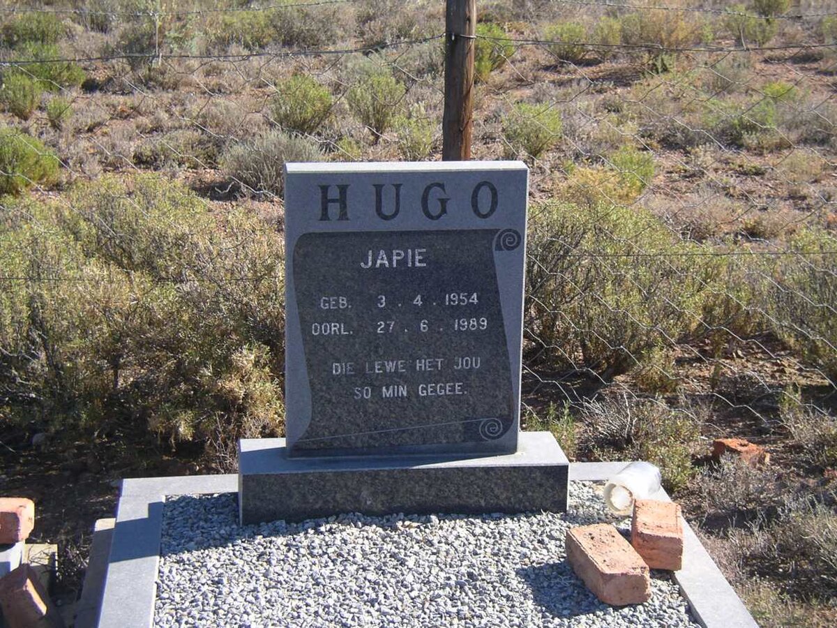 HUGO Japie 1954-1989