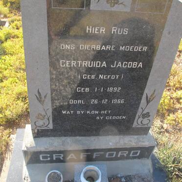 CRAFFORD Gertruida Jacoba NEFDT 1892-1966
