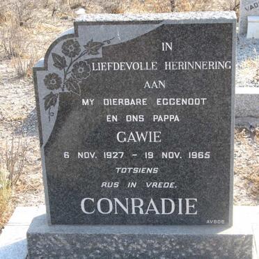 CONRADIE Gawie 1927-1965