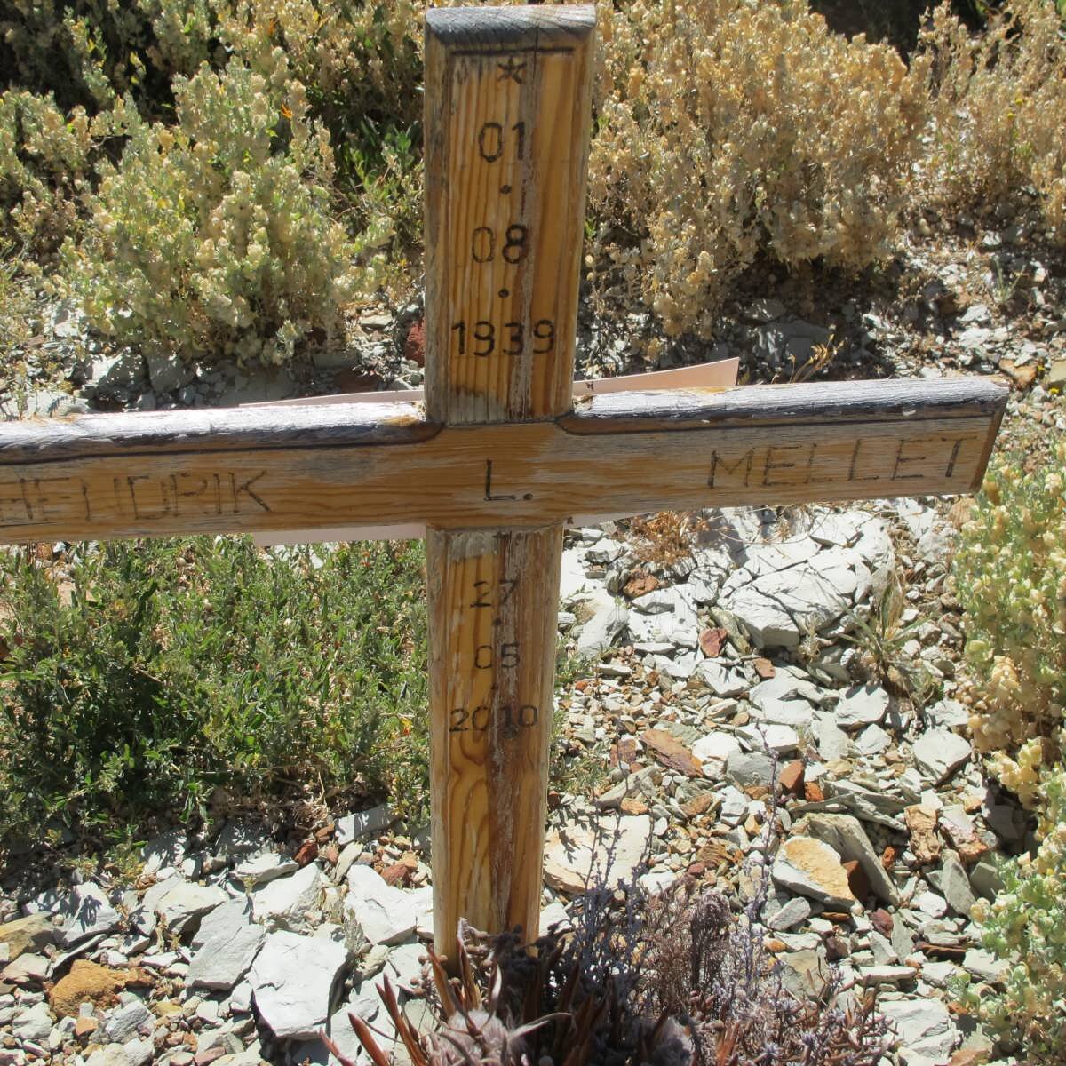 MELLET Hendrik L. 1939-2010