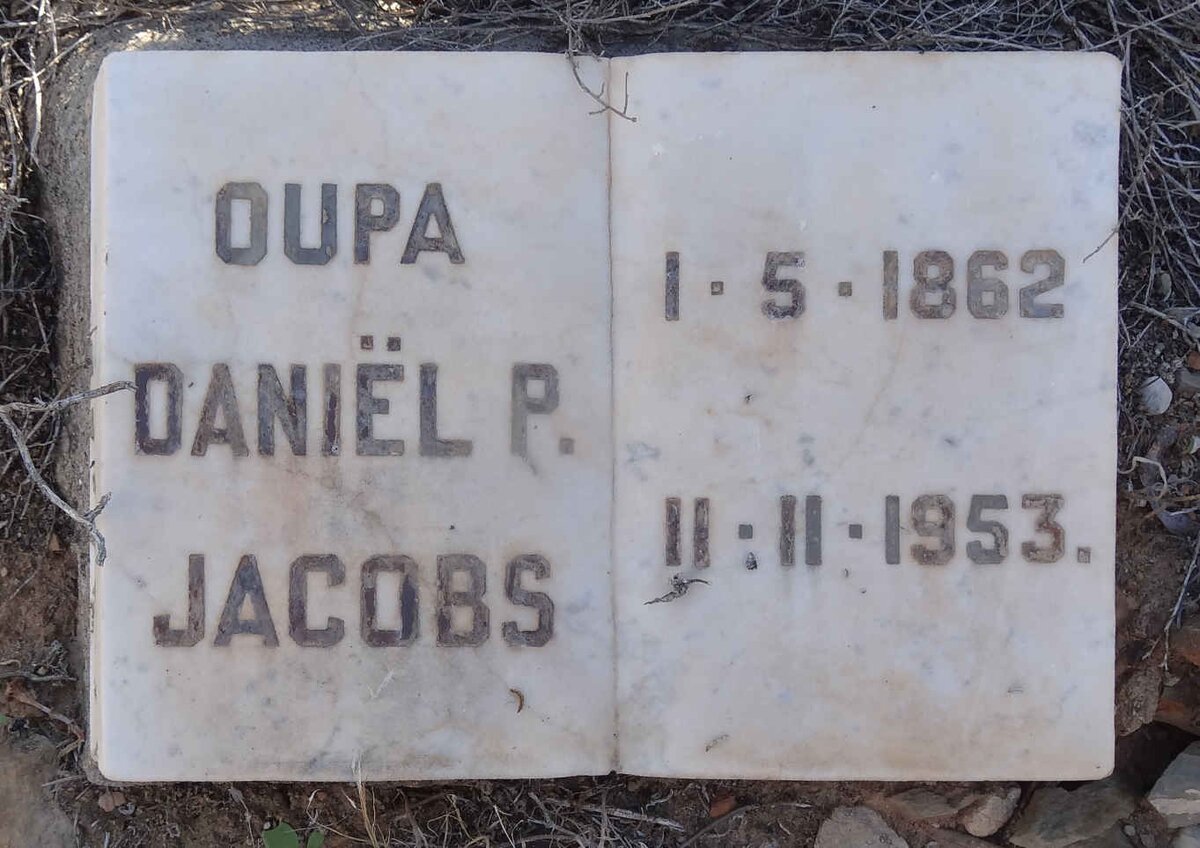 JACOBS Daniel P.v 1862-1953