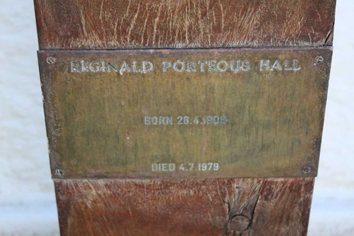 HALL Reginald Porteous 1908-1979