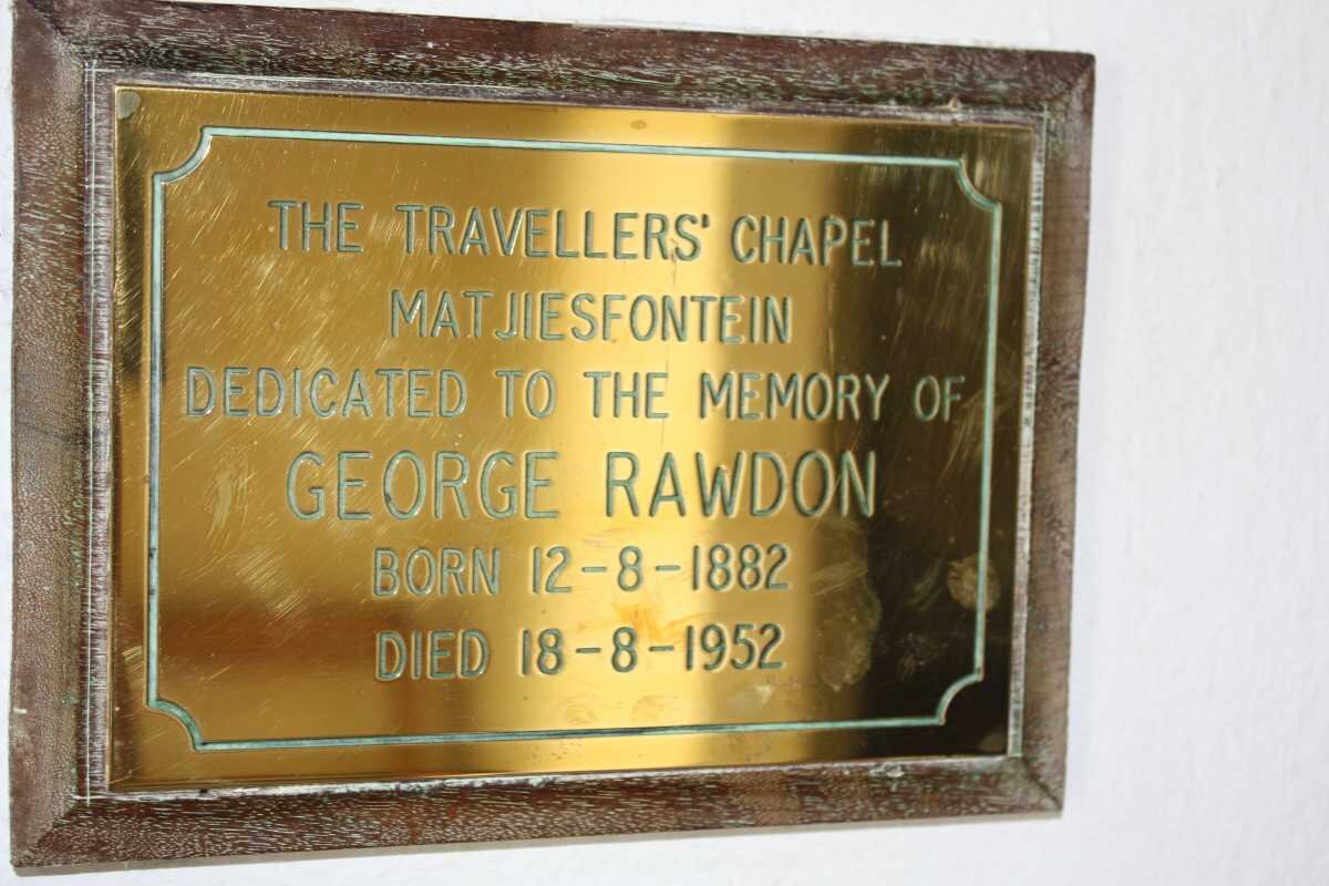 RAWDON George 1882-1952