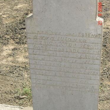 VICTOR Anna Susanna Maria nee BOTES 1887-1925