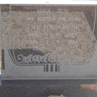 VOLSCHENK J.H. 1893-1984