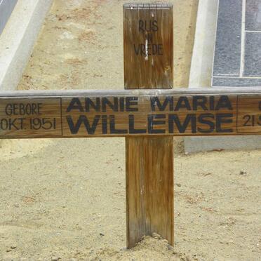 WILLEMSE Annie Maria 1951-2013