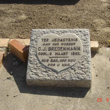 BREDENHANN C.J. -1952