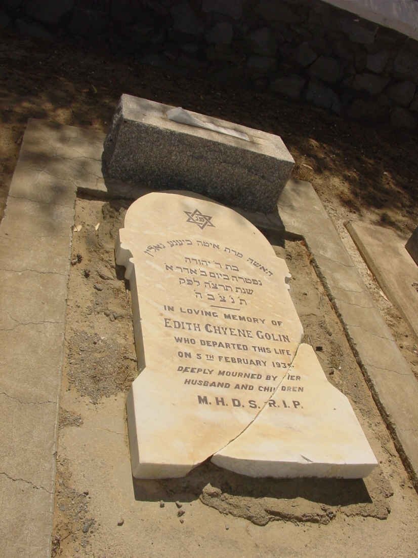 GOLIN Edith Chyene -1935