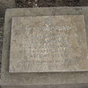 AARONSON Simon -1925