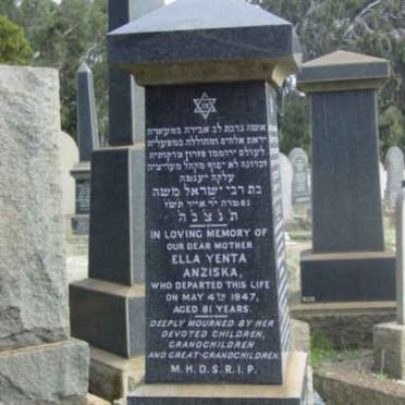 ANZISKA Ella Yenta -1947