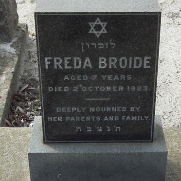 BROIDE Freda -1923