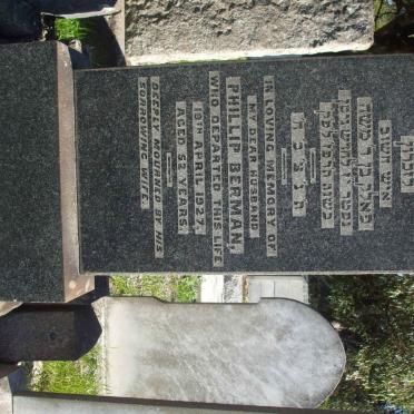 BERMAN Phillip -1927 