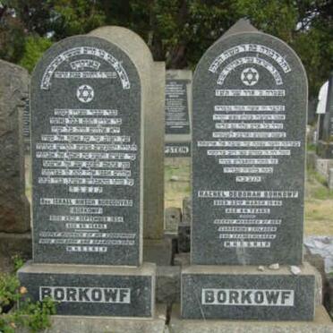 BORKOWF Israel -1934 & Rachel Deborah -1946