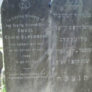 BLOEMBURG Chaim  -1906 