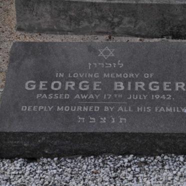 BIRGER George -1942
