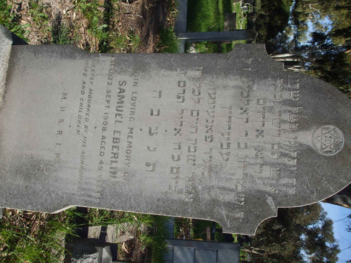 EBERLIN Samuel  -1908 