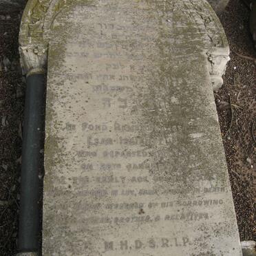 FUR Esar Isaiah -1921