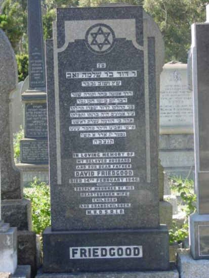 FRIEDGOOD David -1946