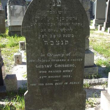 GINSBERG Gustav -1922