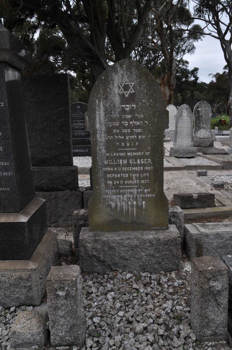 GLASER William 1887-1937