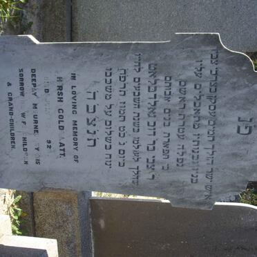 GOLDBLATT Hirsh  -1923