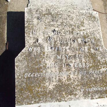 GLUCKSTEIN Jacob  -1912  