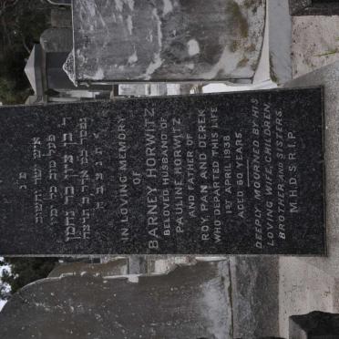 HORWITZ Barney -1938