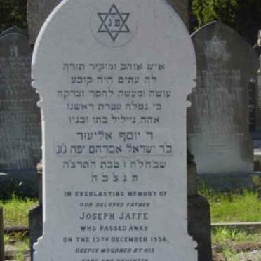 JAFFE Joseph -1934