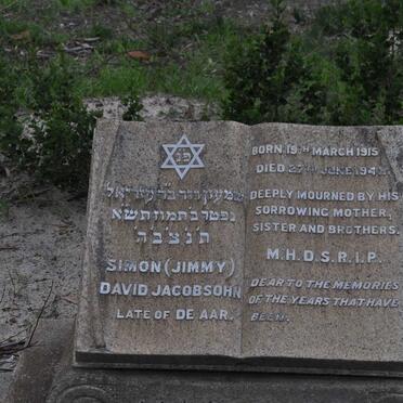 JACOBSON Simon David 1915-1941