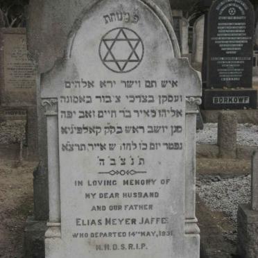 JAFFE Elias Meyer -1931