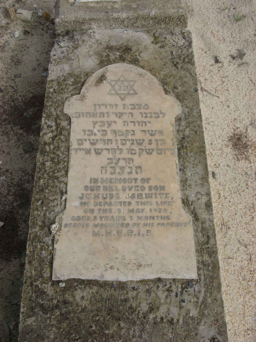 J?RWITZ Jehuda -1932