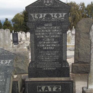 KATZ Woolf -1923