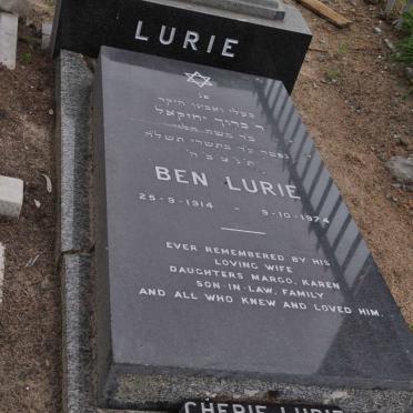 LURIE Ben 1914-1974 &amp; Cherie KAGANSON -1920